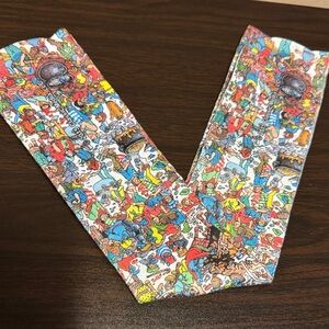 Where’s Wally Colorful Patterned Socks